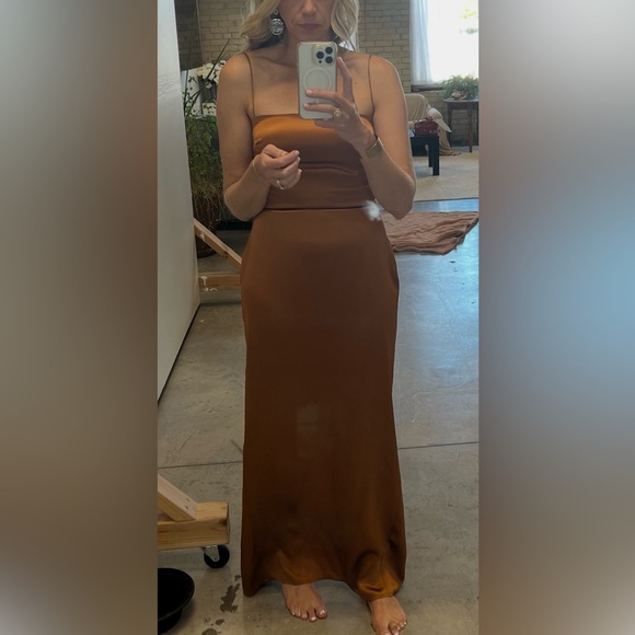 Reformation Copper Frankie Dress - Picture 8 of 10